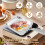Tamagoyaki Pan Stainless Steel Rectangle Omelette Pan with 5