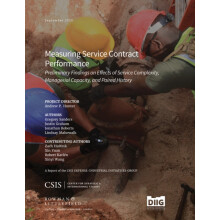 Measuring Service Contract Performance Preliminary Findings on Effects