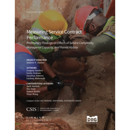 Measuring Service Contract Performance Preliminary Findings on Effects