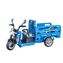 Blue Dump Truck Toy for Kids Inertial Tricycle with Sound
