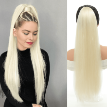 Synthetic Straight Wig Ponytail 18-32 Inch Headband Style