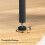 Side Table with Charging Station Rustic Brown 2-Tier 8