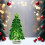 Glass Christmas Ornament Multi-Color Crystal 1 Piece 5