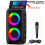 HY-3317 Wireless Speaker Belt Microphone with Stereo Sound 4