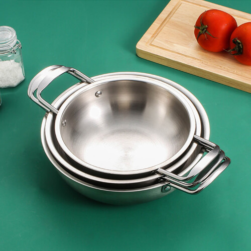 Stainless Steel Dutch Oven 5.5 Quart Induction-Compatible 1