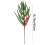 Christmas Pine Cone and Red Berry Picks 15 inch 3