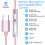 USB-C Wired Earbuds with Mic, Noise Canceling, 2-Pack 5