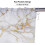 Gold Marble Blackout Kitchen Curtains Tiers & Valances Set 5