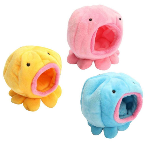 Octopus-shaped pet bed for rats hamsters birds squirrels 1