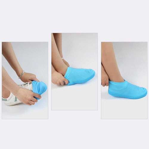 Waterproof Silicone Shoe Cover Outdoor Rain Protector 2