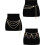 Tassel Belly Chain Set Alloy Multi-Layer 3 Pieces 4