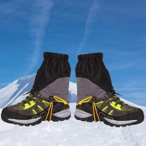 Waterproof Hiking Gaiters Adjustable Lightweight for Men