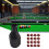 Billiard Game Kelly Pool Shaker Bottle with 16 Numbered 3