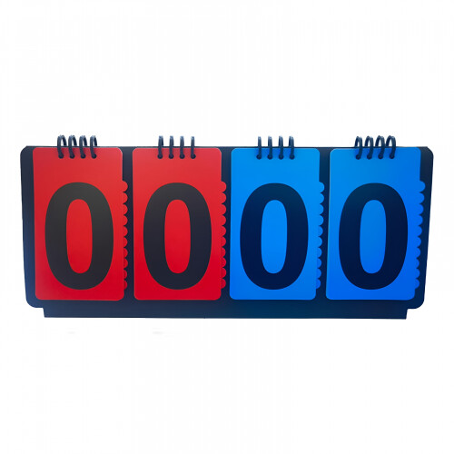 Tabletop Flip Scoreboard for Multi-Sports 4-Digit 2