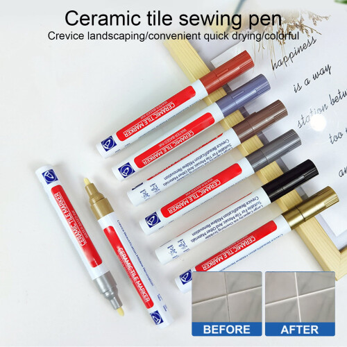 Soumake Tile Marker Waterproof Odorless Quick-Dry Solid