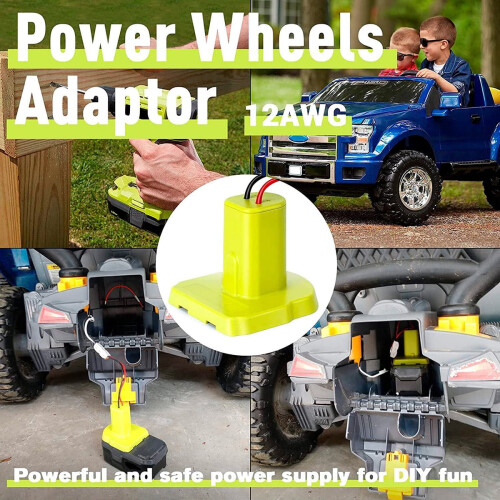 Portable Insulated Battery Adapter for Ryobi 18V ONE+ 1