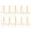 Pine Canvas Stand Foldable Mini Easel 10 pcs 3