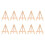 Pine Canvas Stand Foldable Mini Easel 10 pcs 6