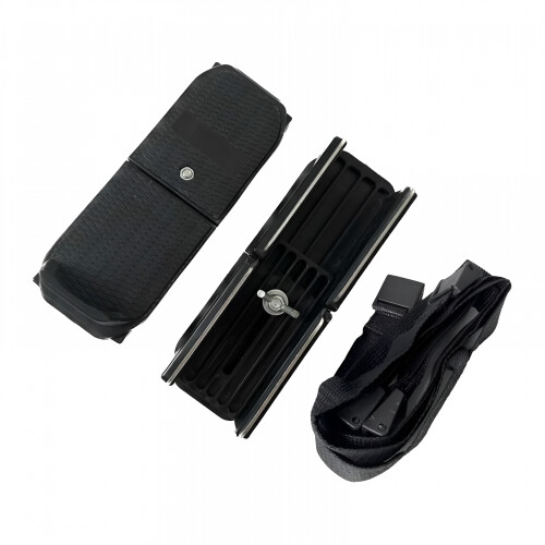 Adjustable Ice Skates for Kids Black Double Runner 2