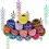 Embroidery Floss Variegated 16 Colors 4x4x4 cm 2