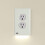 GuideLight 2 LED Night Light Wall Plate Almond 2-Pack 1