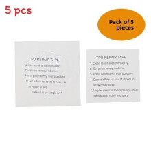 (5 pcs)Tpu Repair Patch Tents Transparent Waterproof Adhesive For Inflatable Devices