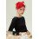 Chapeau bibi style vintage, chapeau pillbox, coiffe de cocktail avec 8