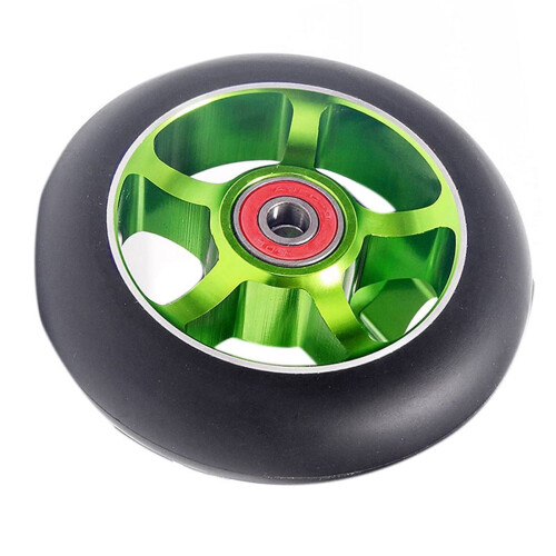 Scooter Wheels Aluminum 100mm with Bearings 2 Pcs 2