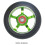 Scooter Wheels Aluminum 100mm with Bearings 2 Pcs 4