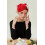 Chapeau bibi style vintage, chapeau pillbox, coiffe de cocktail avec 7