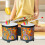 Bongo Drums African Hand Drum 5 inch and 6 inch 7