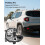 Rear Tail Lamp Housing Holder Bracket with Harness for Jeep 5
