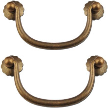 Gold Brass Knobs Solid Brass 120mm Door Drawer Handles