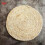(Cornshell,25CM)Hanrafted Woven Insulator Bamboo Table Coaster Set With Insulation For Use Home 1
