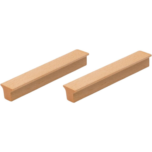 Wooden Drawer Handles Flat Head 2 pcs 500 mm