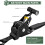 Heavy Duty Auto-Retractable Ratchet Tie Down Straps Black 2
