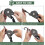 Heavy Duty Auto-Retractable Ratchet Tie Down Straps Black 5