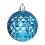 Christmas Ball Ornaments Shatterproof Blue 36pcs 4
