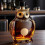Owl Whiskyglas, 125 ml Kristallkaraffe mit Gravur 4