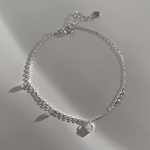 925 Sterling Silver Bracelet for Women Adjustable Slider 2