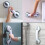Shower Handle with Suction Cup 2-Pack 12 Inch 2