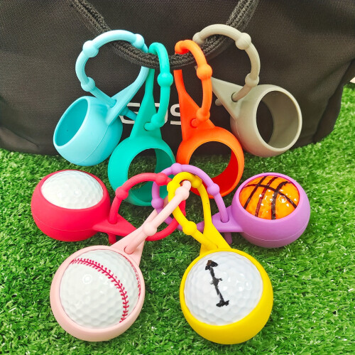 Waterproof Golf Ball Holder Portable Pouch 2 Pack 2