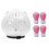 Cat Muzzle Breathable Transparent Head Cover for Grooming 1