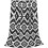 Boho Throw Blanket Black White 30x40 Inch Flannel 1