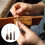 Leather Awl Tool Set Wooden Handle 3 Pcs 6