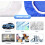 Car Polisher Bonnets 5-6 inch 15 pcs Microfiber and Wool 5