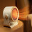 Portable Mini Electric Fireplace Heater PTC Ceramic 1 Unit 8