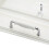 White Zinc Alloy Cabinet Handle with Screws 10 Pack 6