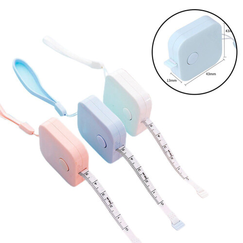 Retractable Soft Tape Measure for Sewing 1.5M Pink 2