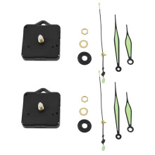 2x Mouvement Mecanisme D'horloge A Quartz 3 Aiguilles Nocurne
